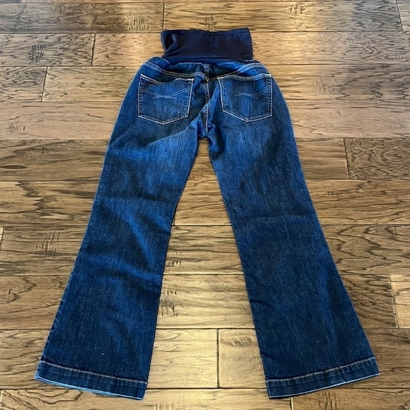 Gap Maternity Jeans Full Panel Stretch Size 27 - Picture 2 of 16